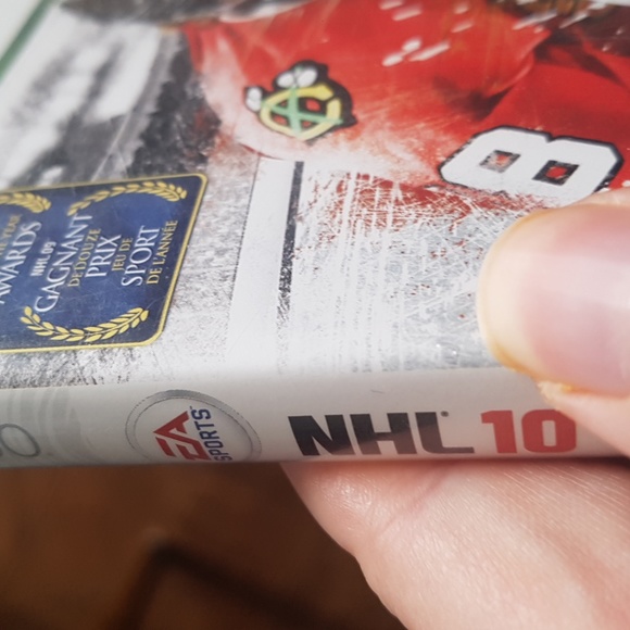 NHL 10 Xbox 360 Game with Case and Manual Untested - Picture 9 of 10